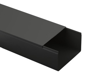 Кабель-канал KK-B-100-60 черный 100x60мм 8м (ЭРА) Б0061528