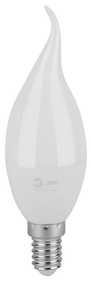 Лампа светодиодная LED 10 Вт 1000Лм 6500К свеча на ветру холодный E14 220-240В LED BXS-10W-865-E14 Green Line (ЭРА) Б0067134