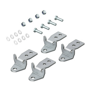 Кронштейны для настенного крепления с удлиненными болтами и гайкой самофиксации для навесных и      клеммных корпусов, 4 шт. (DKC) R5A56R