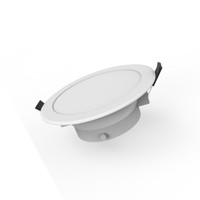 Светильник светодиодный ДВО 9 Вт 720 лм 4000К AC 220В IP54 круг D110х44мм монт d75мм Алюминий Basic Gauss (GAUSS) 9033420209