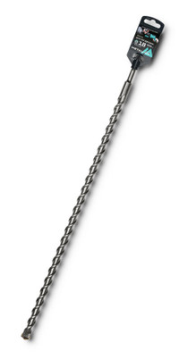 Бур по бетону SDS-plus 18 х600/550 мм, напайка с центром, 2 спирали (METALLICA) 904749