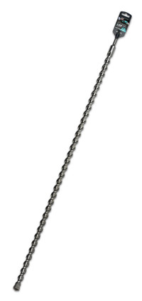 Бур по бетону SDS-plus 22х1000/950 мм, напайка с центром, 2 спирали (METALLICA) 904947