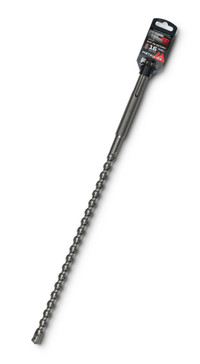 Бур по бетону SDS-max 16 х540/400 мм, Х-напайка, 2 спирали (METALLICA) 905937