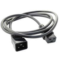 Кабель питания IEC 60320 С19 - IEC 60320 C20 - 1.0м (DKC) R5CORD9010