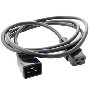 Кабель питания IEC 60320 С19 - IEC 60320 C20 - 1.0м (DKC) R5CORD9010