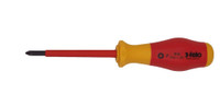 Отвертка диэлектрическая крестовая PH1X80 (Felo) 91410290