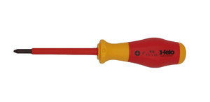Отвертка диэлектрическая крестовая PZ1X80 (Felo) 91510290