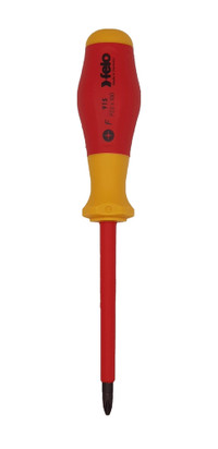 Отвертка диэлектрическая крестовая PZ2X100 (Felo) 91520390