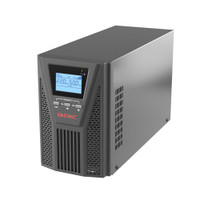 Источник бесперебойного питания Online, Small Tower, 1000 ВА/900 Вт, 1/1, 2xSchuko, EPO, USB, RS-232, RJ45,  з/у 1А, 3x7Ач (DKC) SMALLT1A10S