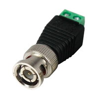 Разъем TS BNC штекер с клеммной колодкой (Tantos) РАЗЪЕМ TS BNC  клемма