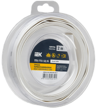 Трубка термоусадочная ТТУ нг-LS 12/6 белая (2м/упак) IEK (IEK) UDR12-012-006-002-K01-T