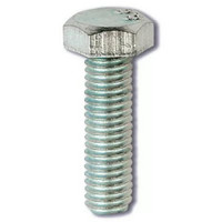 Болт DIN933 М10Х100 шестигранная голова полная резьба оцинкованный (Партнер) 53923