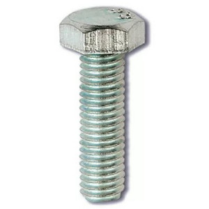 Болт DIN933 М10Х100 шестигранная голова полная резьба оцинкованный (Партнер) 53923