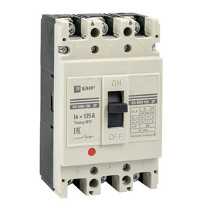Выключатель автоматический ВА-99М 100/125А 3P 35кА PROxima (EKF) mccb99-100-125m