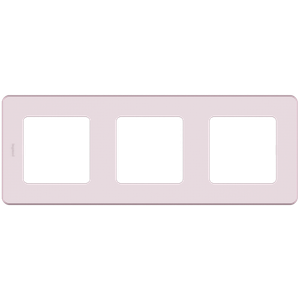Рамка 3-местная розовый INSPIRIA (IEK) 673954