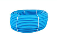 Труба металлополимерная rixc 20х2 pexc-al-pex c, всиней гофре, бухта 50 метров (Henco) 50-R20MB