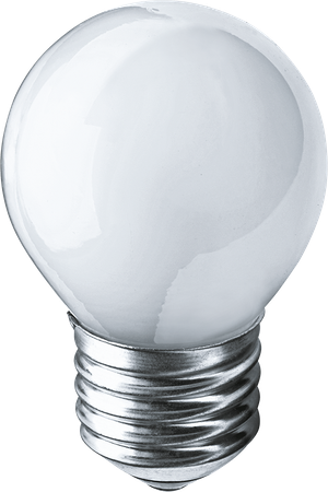 Лампа накаливания декоративная ДШ 40вт Р45 230в Е27 матовая (шар) (Navigator Group) 94311