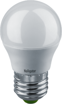 Лампа светодиодная LED 7вт Е27 диммируемая теплый шар (Navigator Group) 94377