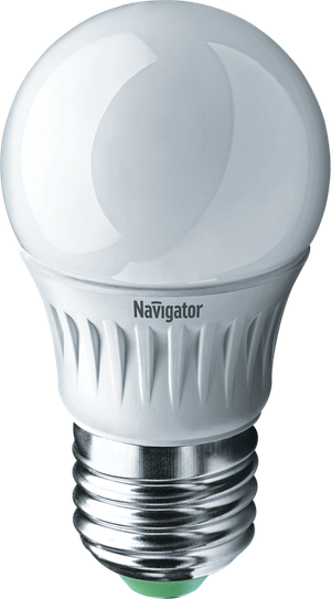 Лампа светодиодная LED 5вт E27 белая шар (Navigator Group) 94479