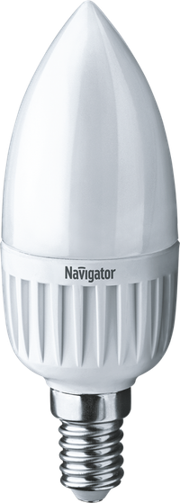 Лампа светодиодная LED 5вт E14 теплый матовая свеча (Navigator Group) 94480