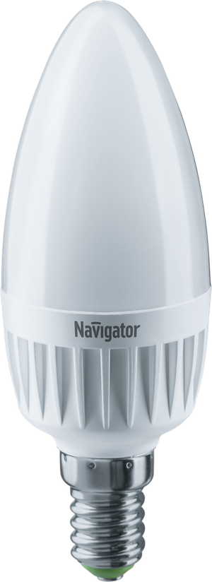 Лампа светодиодная LED 7вт E14 теплый матовая свеча (Navigator Group) 94491