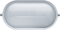 Светильник НПП-60w термостойкий овальный без решетки IP54 белый (Navigator Group) 94800