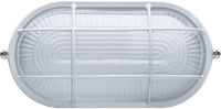 Светильник НПП-60w термостойкий овальный с решеткой IP54 белый (Navigator Group) 94801