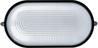 Светильник НПП-60w термостойкий овальный без решетки IP54 черный (Navigator Group) 94810