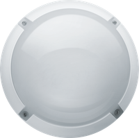 Светильник светодиодный ДБП-8w 4000К 700 Лм IP65 круглый пластиковый белый (Navigator Group) 94829