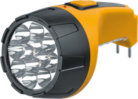 Фонарь светодиодный NPT-CP05-ACCU 12+10LED аккумуляторный с вилкой для зарядки пластик (Navigator Group) 94953