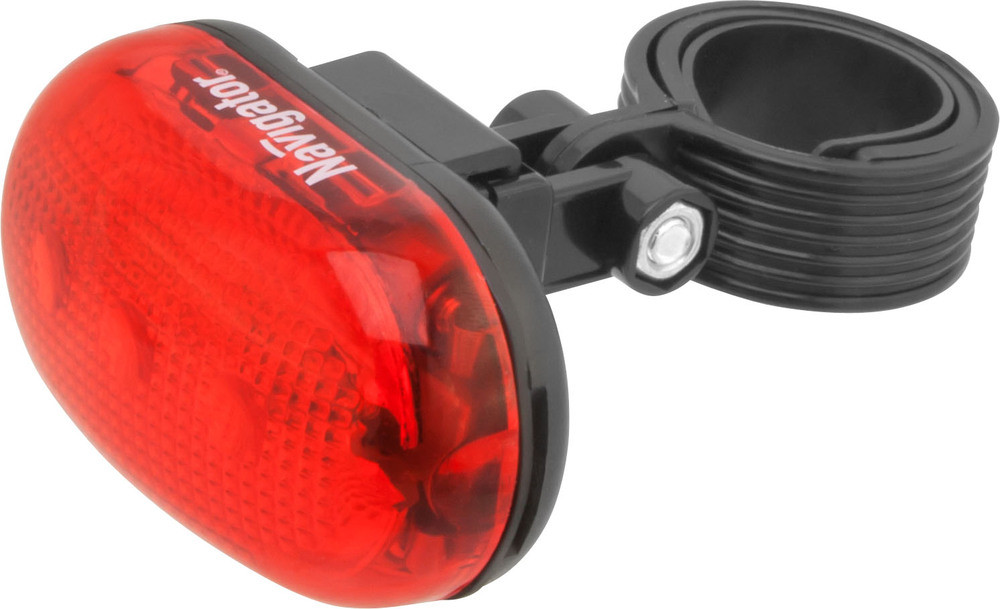 Фонарь светодиодный NPT-B02-2AAA 3LED велосипедный металл+пластик (Navigator Group) 94965