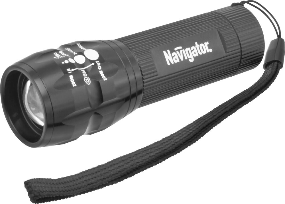 Фонарь светодиодный NPT-CM03-3AAA 1LED 3Вт металл (Navigator Group) 94967