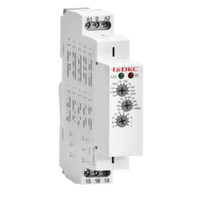 Реле времени многофункциональное, конфигурация контакта 1CO, AC/DC 12-240В (DKC) DRM-TM-1-240