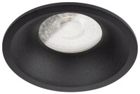 Светильник встраиваемый влагозащищенный под лампу MR16/GU5.3 (в комплект не входит) IP44 черный матовый WR4 SBK (ЭРА) Б0061186