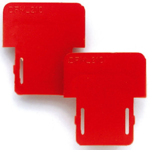 Разделитель-изолятор цветной DFM/800 красный (DKC) ZDF800