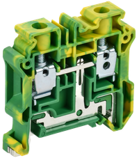 ARMAFIX Колодка клеммная CY10 PE винтовая 10мм2 проходная заземляющая Ex IEK (IEK) AF-CT30-01-K52-010-EX