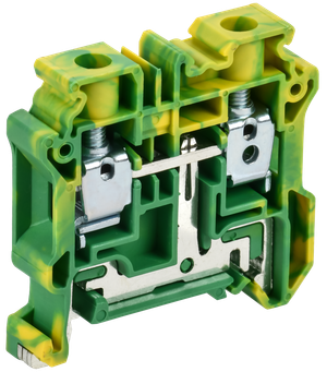 ARMAFIX Колодка клеммная CY10 PE винтовая 10мм2 проходная заземляющая Ex IEK (IEK) AF-CT30-01-K52-010-EX