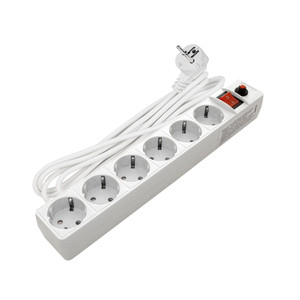 Фильтр сетевой с заземлением ПВС 3-0.75 белый 7м (UNIVersal) 967U-3007