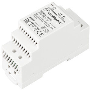 Блок питания ARV-DR30-24 (24V, 1.25A, 30W) (ARL, IP20 DIN-рейка) (Arlight) 031085