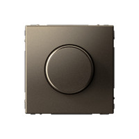 ARTGALLERY светорегулятор (диммер) повор-нажим, LED, RC, 400Вт, механизм, мокко (Systeme Electric) GAL000623
