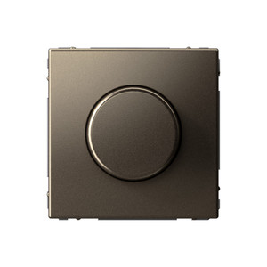 ARTGALLERY светорегулятор (диммер) повор-нажим, LED, RC, 400Вт, механизм, мокко (Systeme Electric) GAL000623