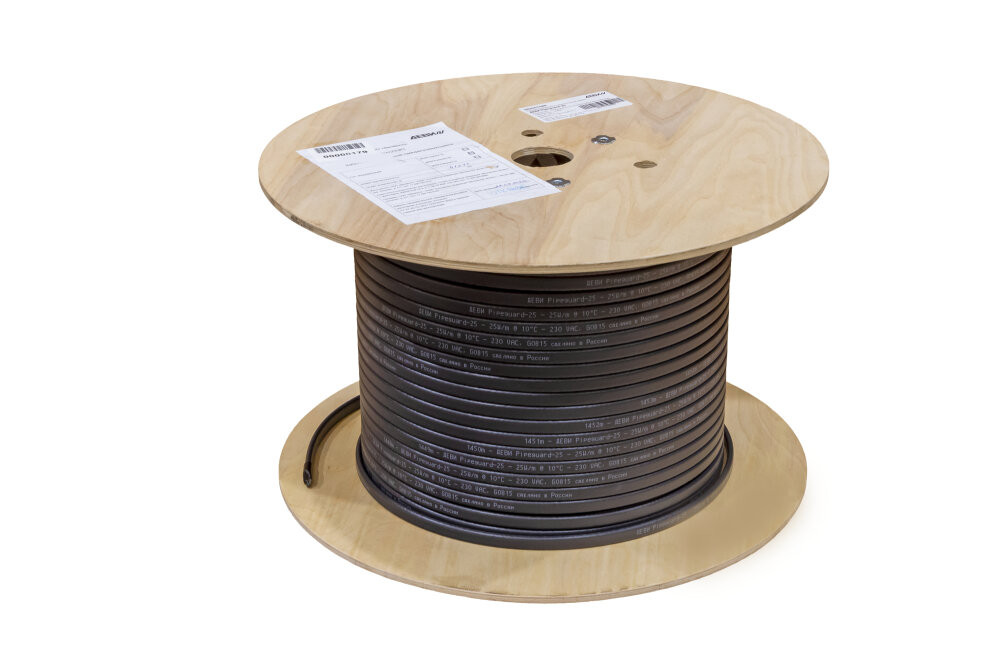 Кабель саморегулирующийся Ridan Pipeguard-25 (С)  230 В 250м (ДЕВИ) 21RT0817R