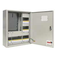 Щит учетно-распределительный навесной ЩРУн-3/30о IP31 однодверный с окном 500х400х160 (EKF) mb23-3/30-1