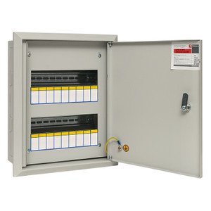 Щит распределительный встраиваемый ЩРв-18з IP31 390х340х120 с замком (EKF) mb11-18