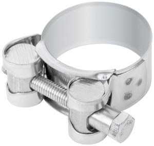 Хомут обжимной силовой шарнирный 32-35мм нержавеющая сталь (Хват) 99368т