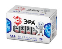 Батарейка LR03-28 box SUPER Alkaline (28/1120/44800) (ЭРА) Б0002909