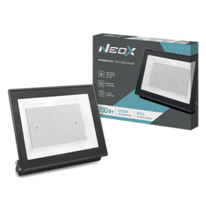 Прожектор светодиодный ДДО-8 200 Вт 6500К 20000 Лм 100 Лм/ Вт IP65 (NEOX) 4690612037110