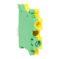 Клеммная колодка винтовая 6 UT земля (EKF) scr-ut-6-pe
