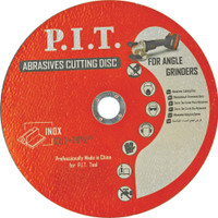 Диск отрезной по металлу   180x22,2x2,5 мм 10 шт в уп. (P.I.T.) ACTW01-1803