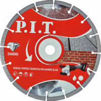 Диск алмазный отрезной (сегментированный)   230x22,2x1,8 мм (P.I.T.) ACTW03-G230A